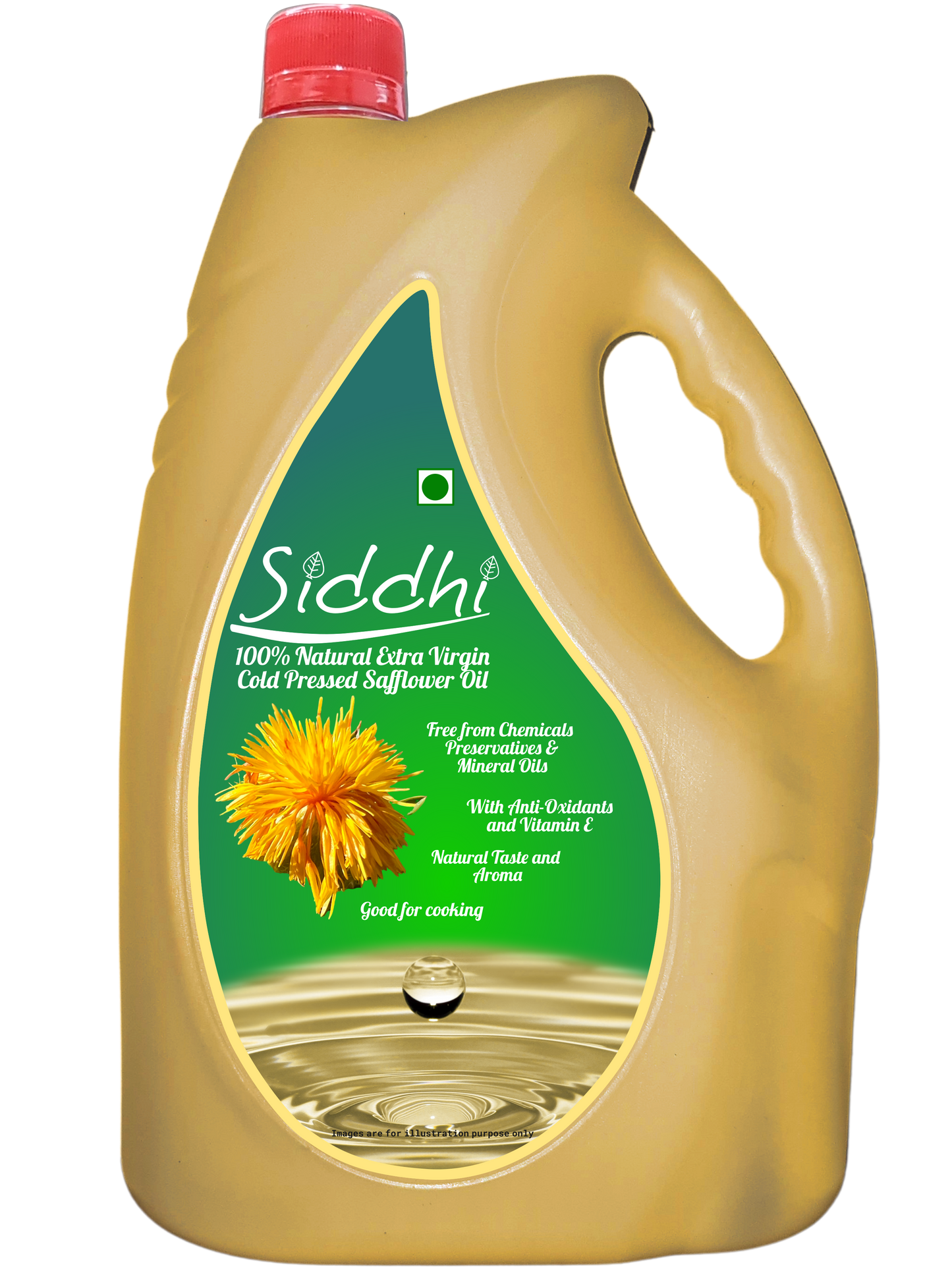 Cold Pressed Safflower (Kardi) Oil